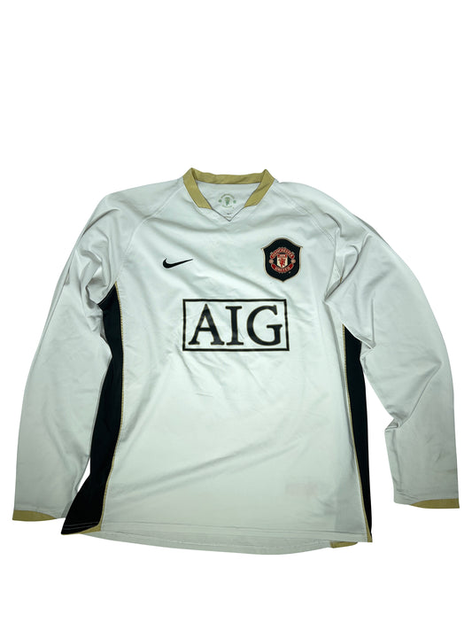 Cristiano Ronaldo Manchester United 2006-07 UdebaneTrøje (Langærmet) Str.L