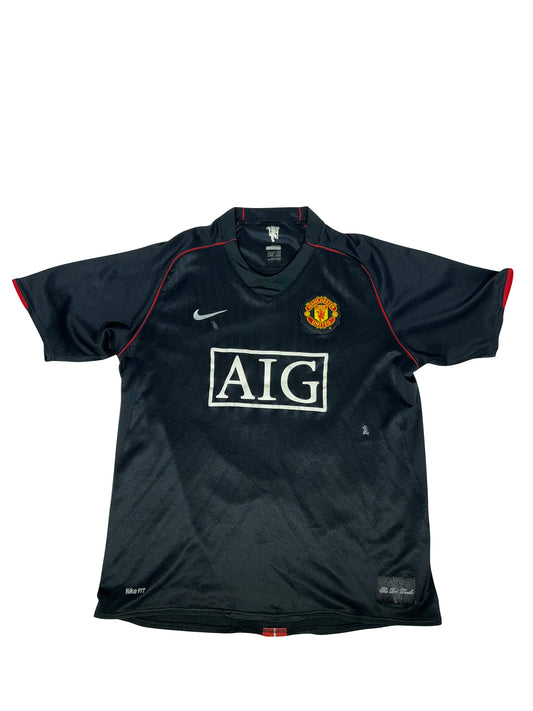 Carlos Tevez Manchester United 2007-08 Udebanetrøje Str.L