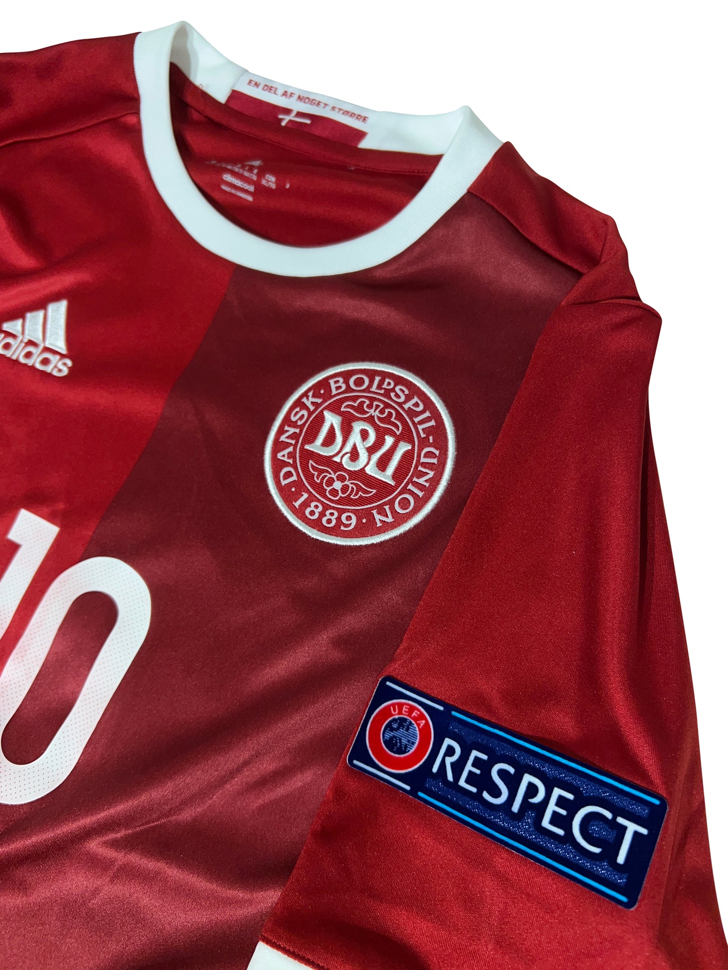 Christian Eriksen Denmark 2016 Hjemmebanetrøje (Børn) – Børne Str. XL/176/15-16år