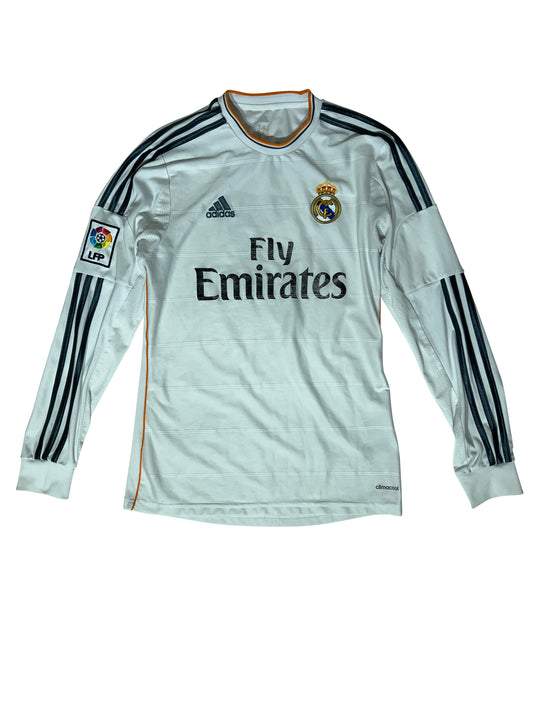 Cristiano Ronaldo Real Madrid 2013-14 Hjemmebanetrøje (Langærmet) Str. S