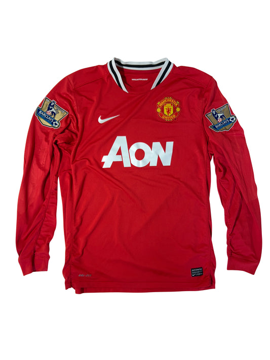 Nani Manchester United 2011/12 Hjemmetrøje (Langærmet) – Str. L