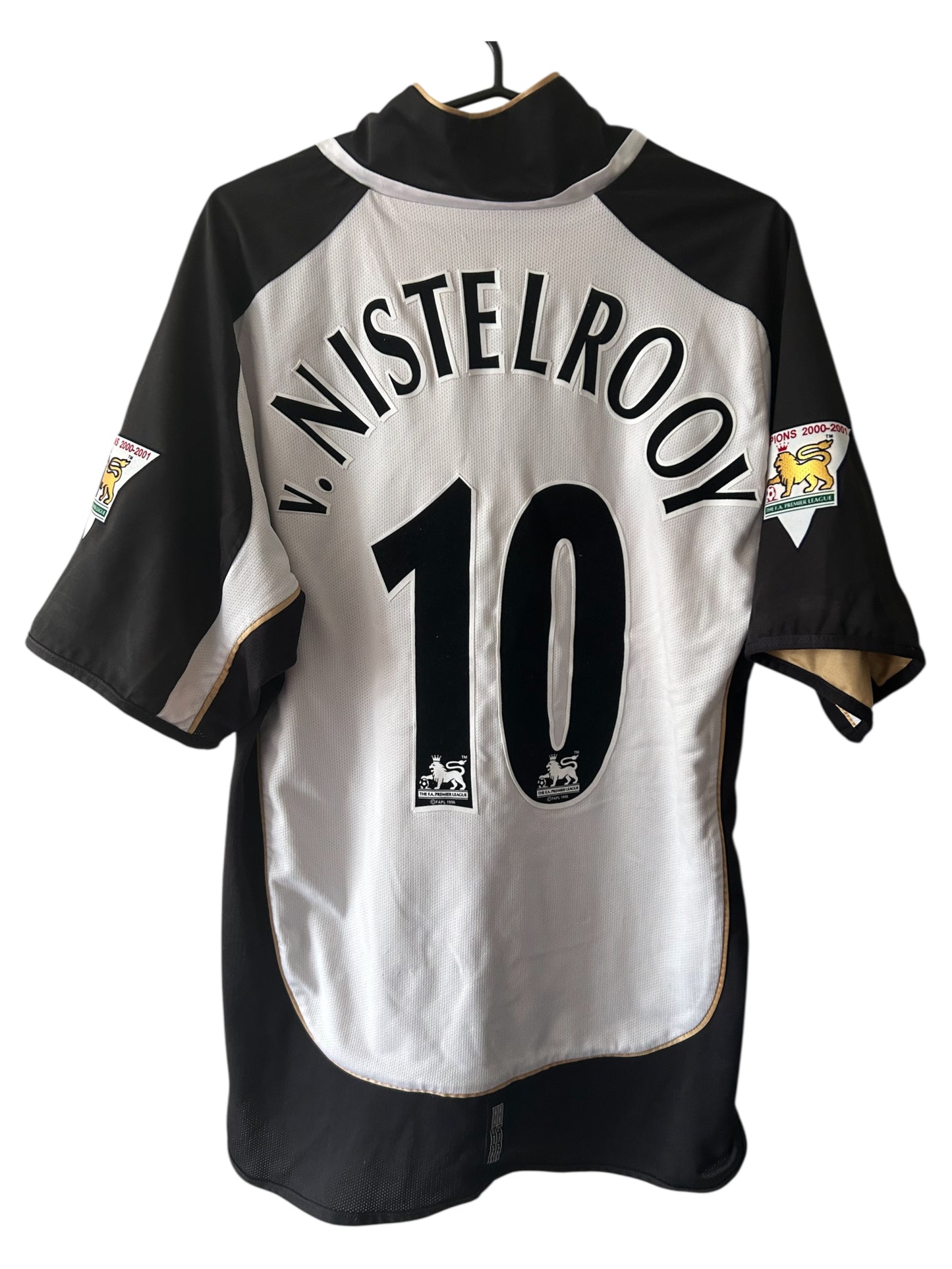 Ruud van Nistelrooy Manchester United 2001-02 Udebanetrøje - str. L