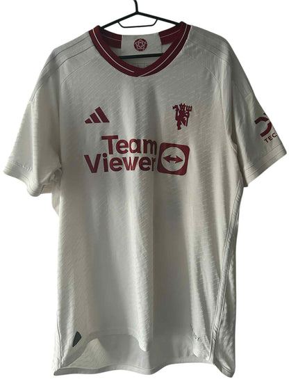 Alejandro Garnacho Manchester United 2023/24 Tredjetrøje Player Version Str. L