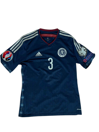 Andrew Robertson Scotland 2014/15 Hjemmebanetrøje str. M