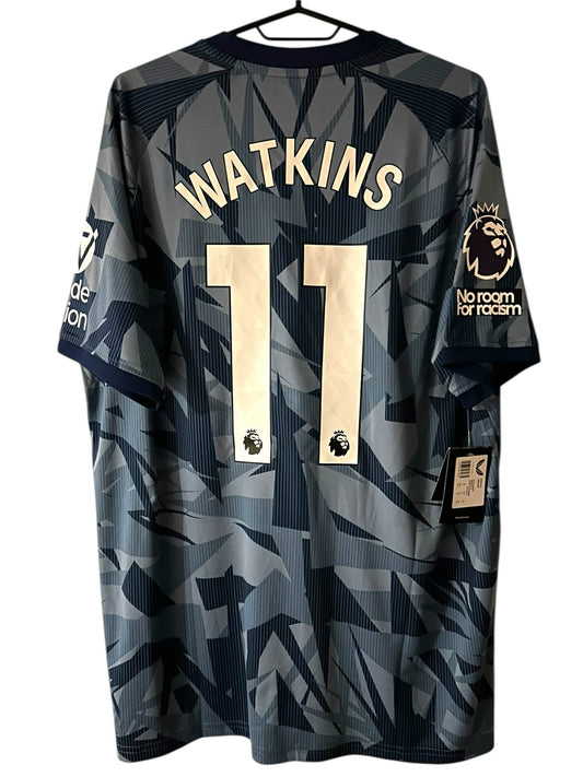 Ollie Watkins Aston Villa 2023/24 Tredjetrøje - Str. XL