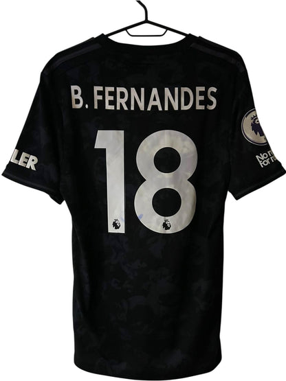 Bruno Fernandes Manchester United 2019/20 Tredjetrøje - Str. M
