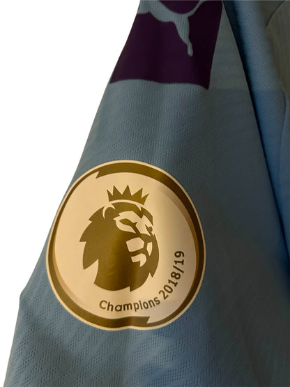 Sergio Agüero Manchester City 2019/20 Hjemmebanetrøje Str. XL