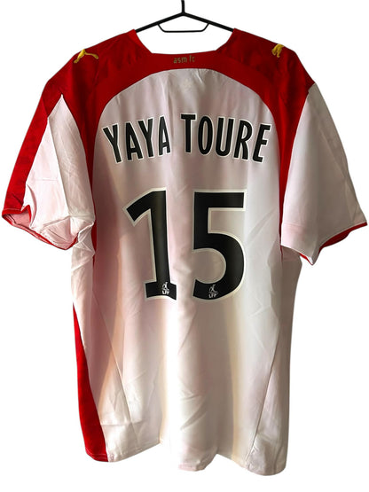 Yaya Toure AS Monaco 2006/07 Hjemmebanetrøje - Str. L