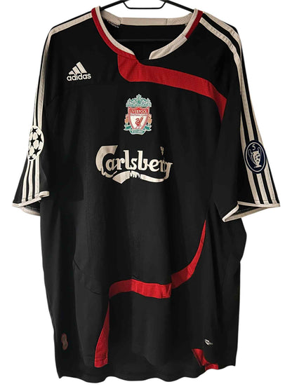 Xabi alonso Liverpool FC 2007-08 tredjetrøje str. L
