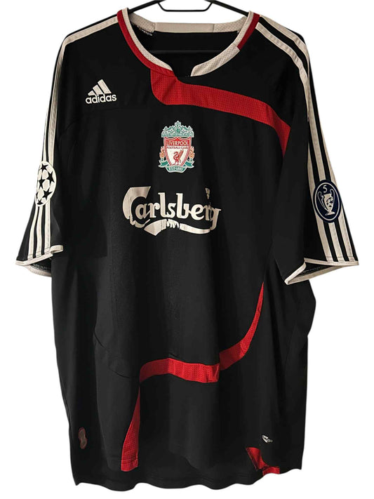 Xabi alonso Liverpool FC 2007-08 tredjetrøje str. L