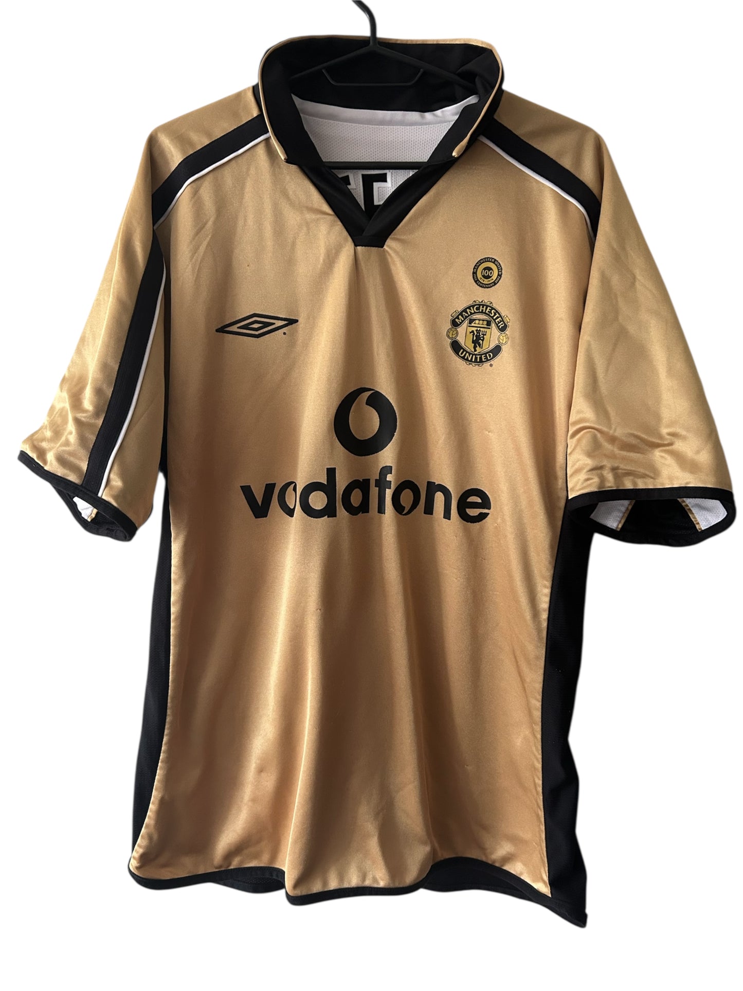 Ruud van Nistelrooy Manchester United 2001-02 Udebanetrøje - str. L