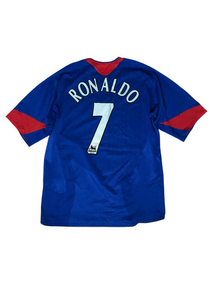 Cristiano Ronaldo Manchester United 2005-06 udebanetrøje str. XL