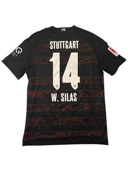 Silas VfB Stuttgart 2020/21 Udebanetrøje - str. XL