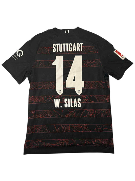 Silas VfB Stuttgart 2020/21 Udebanetrøje - str. XL