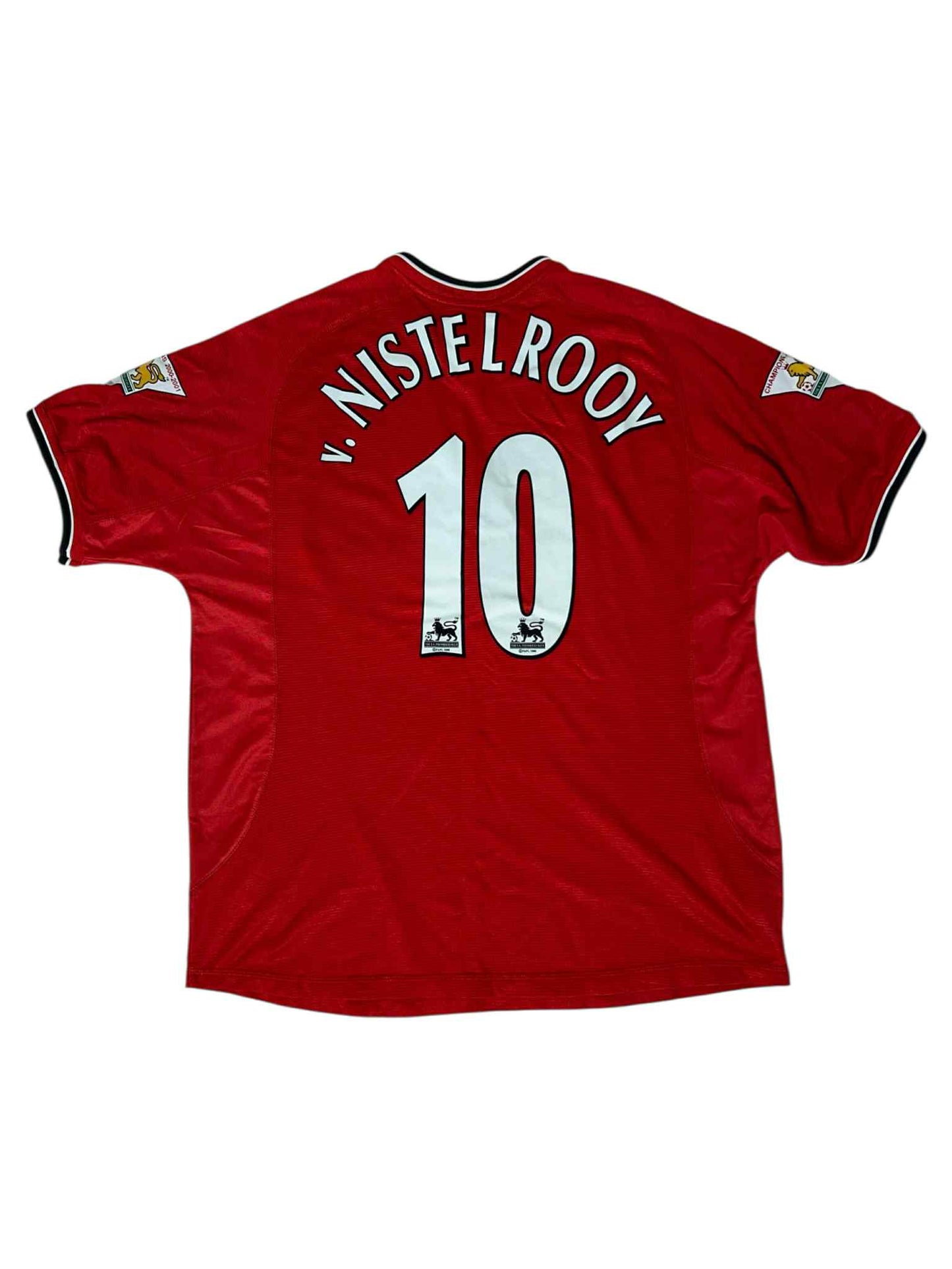 Ruud van Nistelrooy Manchester United 2001-02 Hjemmebanetrøje - str. XL