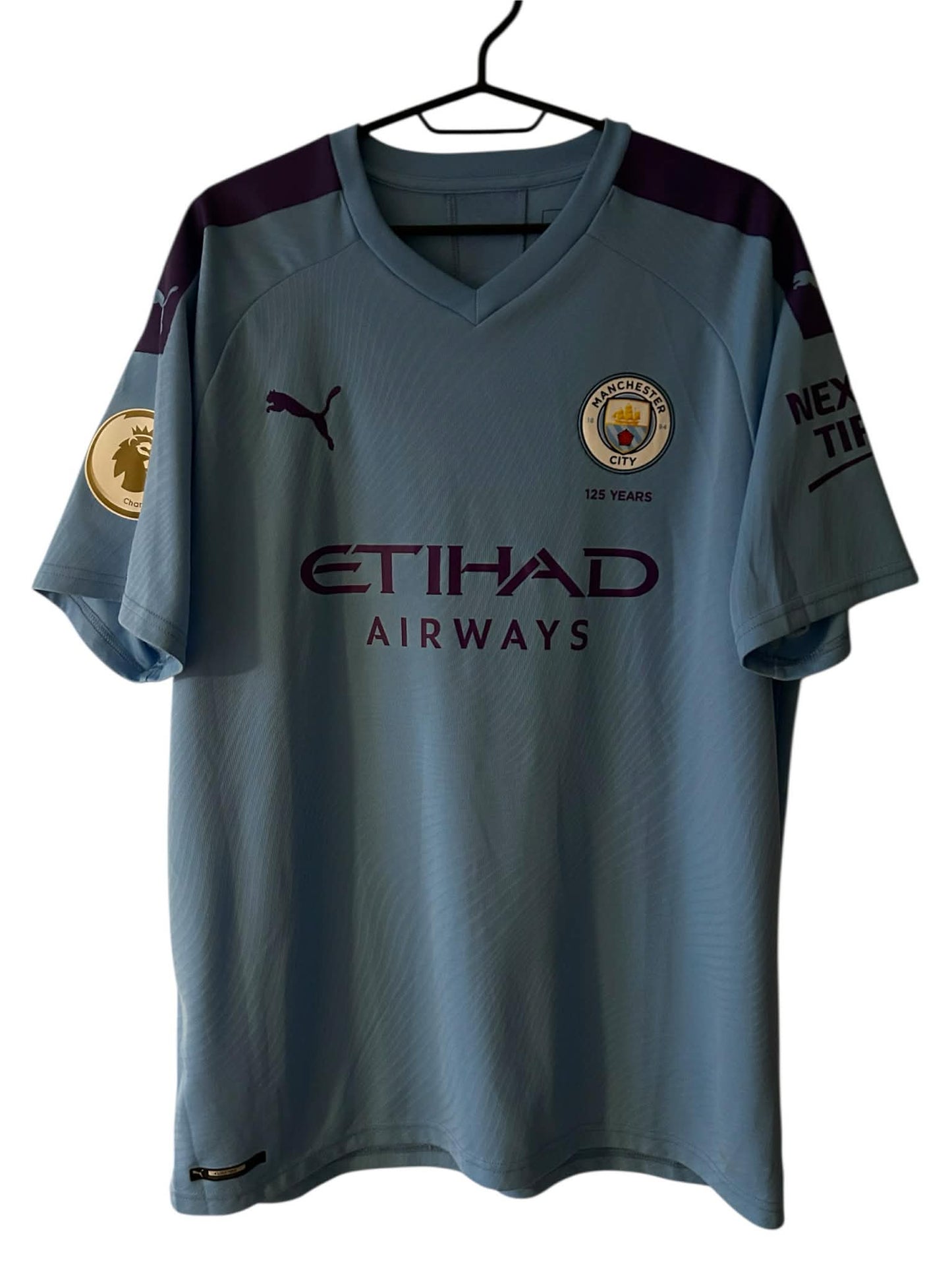 Sergio Agüero Manchester City 2019/20 Hjemmebanetrøje Str. XL