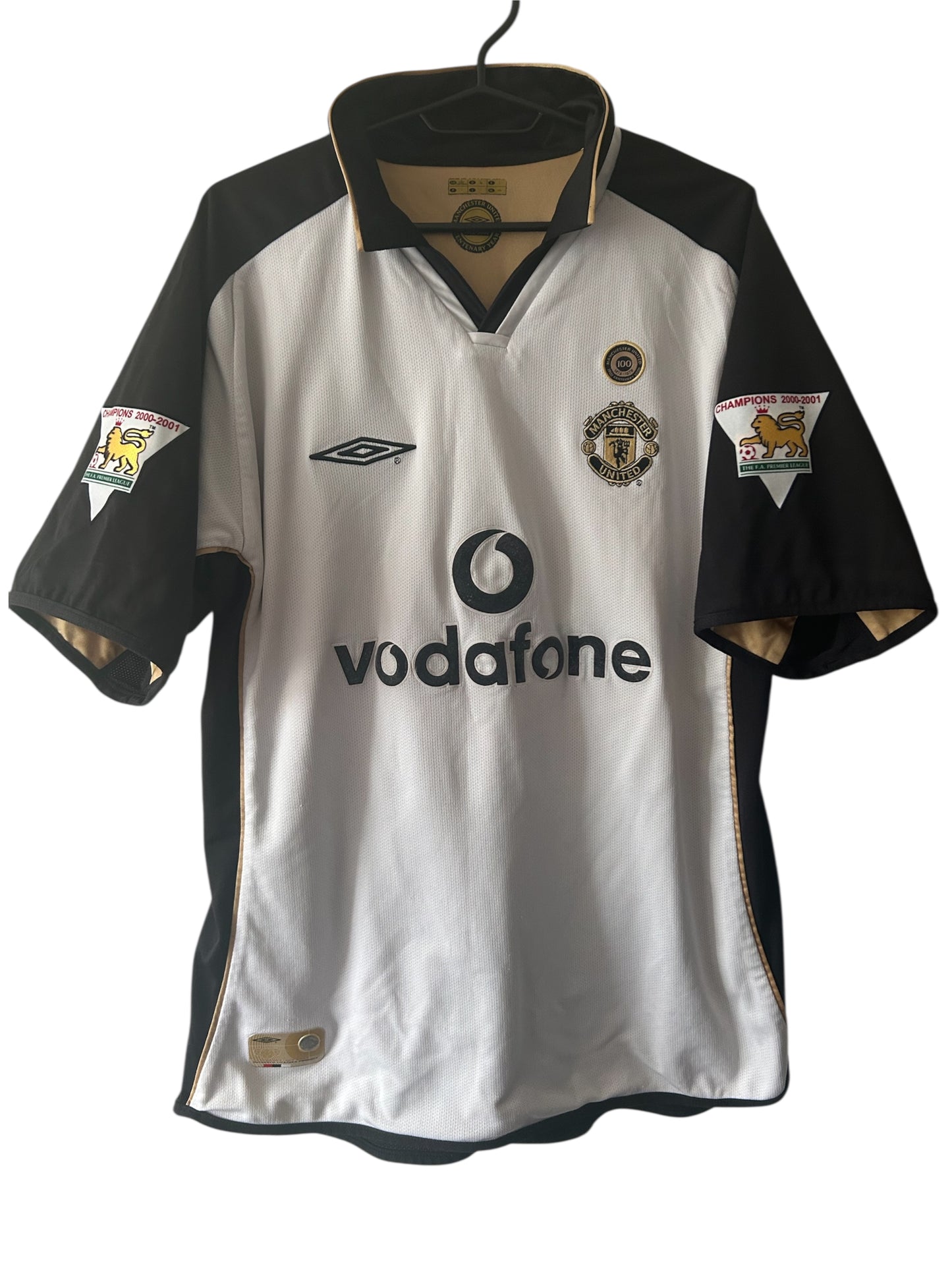 Ruud van Nistelrooy Manchester United 2001-02 Udebanetrøje - str. L