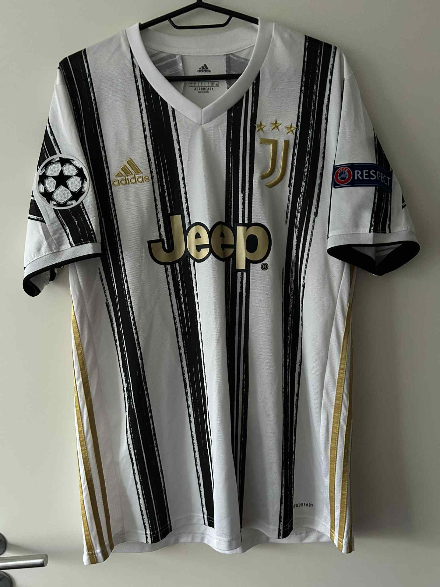 Cristiano Ronaldo Juventus FC 2020/21 Hjemmebanetrøje Str. L