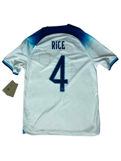 Declan Rice England 2022 Hjemmebanetrøje – Str. M