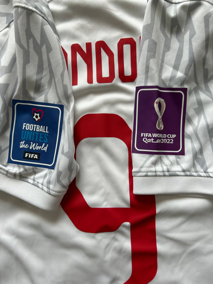 Lewandowski Poland 2022 Home shirt size M