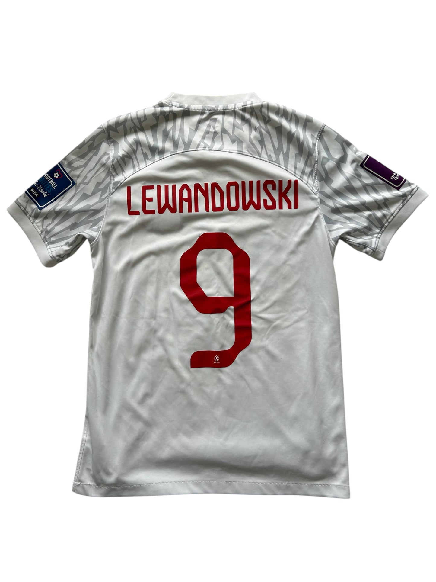 Lewandowski Poland 2022 Home shirt size M