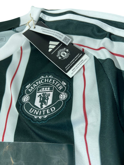 Manchester United 2023/24 Udebanetrøje (Langærmet) Alejandro Garnacho print – Str. L