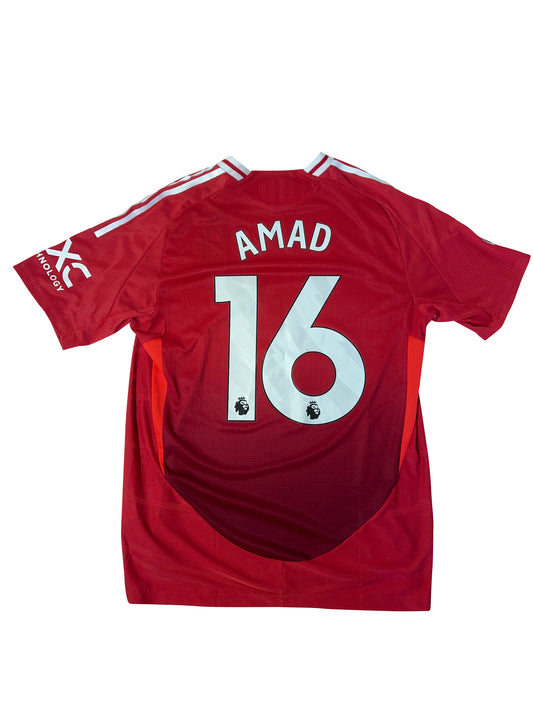 Amad Diallo Manchester United 2024/25 Hjemmetrøje Player Version – Str. L