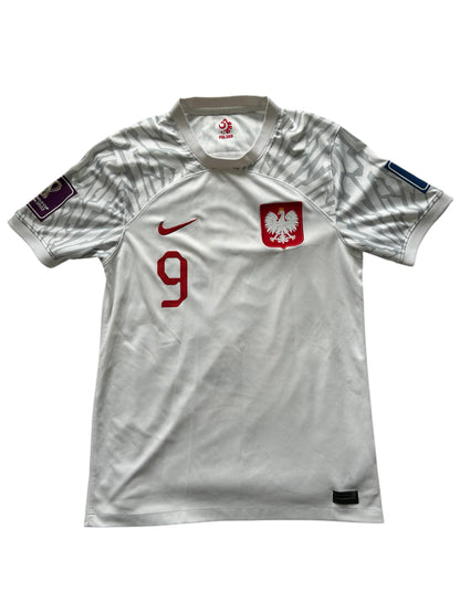 Lewandowski Poland 2022 Home shirt size M