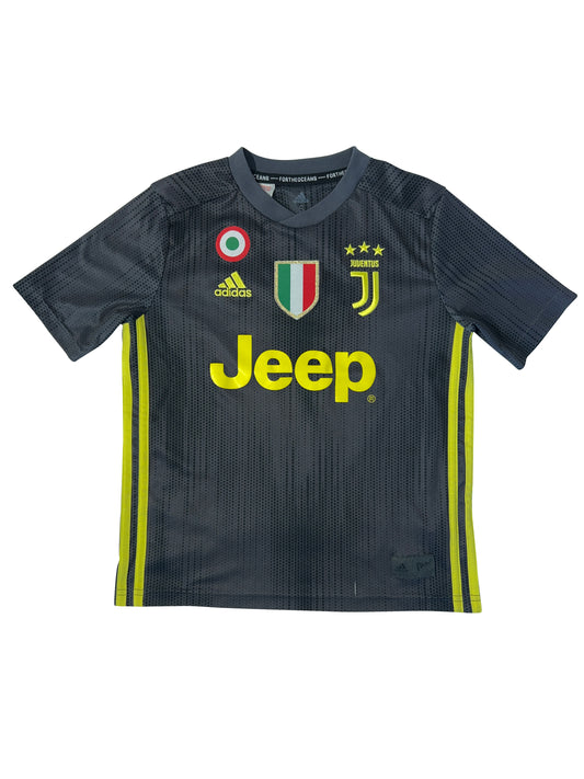 Cristiano Ronaldo Juventus FC 2018/19 Tredjetrøje (Børn) – Str. S / 140