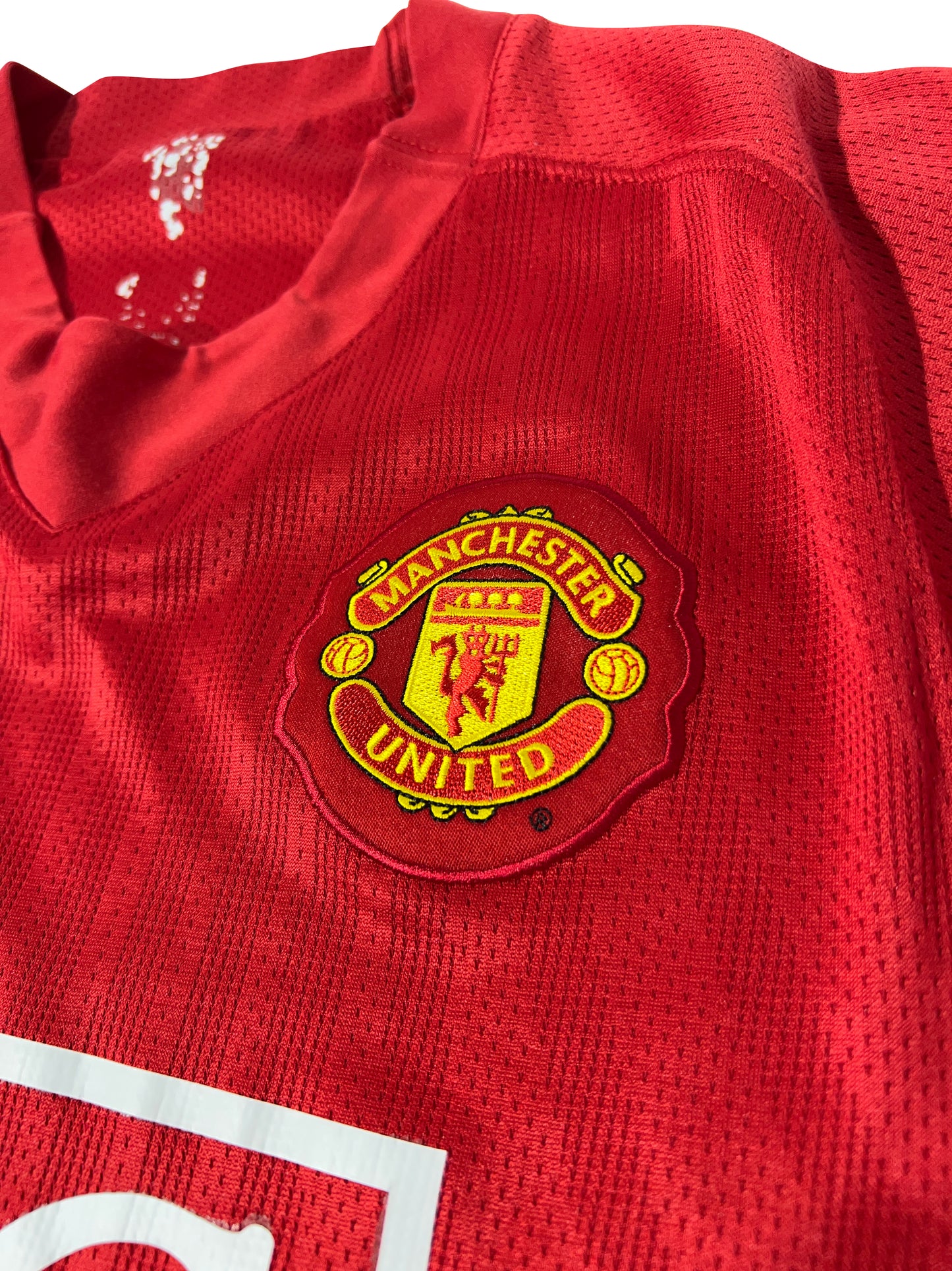 Cristiano Ronaldo Manchester United 2007/08 Hjemmetrøje (Langærmet) – Str. L
