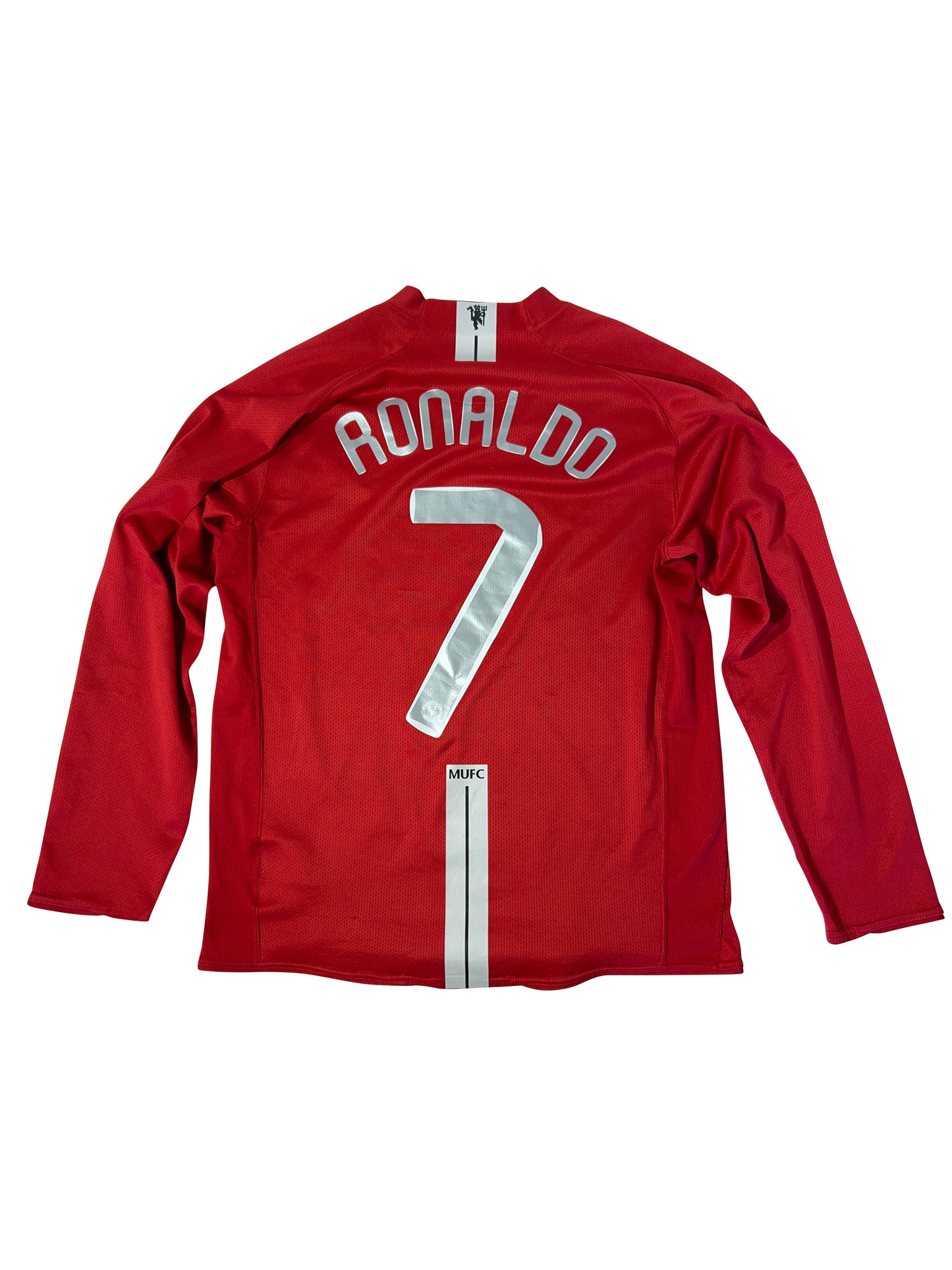 Cristiano Ronaldo Manchester United 2007/08 Hjemmetrøje (Langærmet) – Str. L