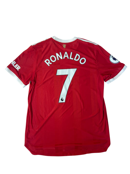 Cristiano Ronaldo Manchester United 2021/22 Hjemmetrøje Player Version – Str. L