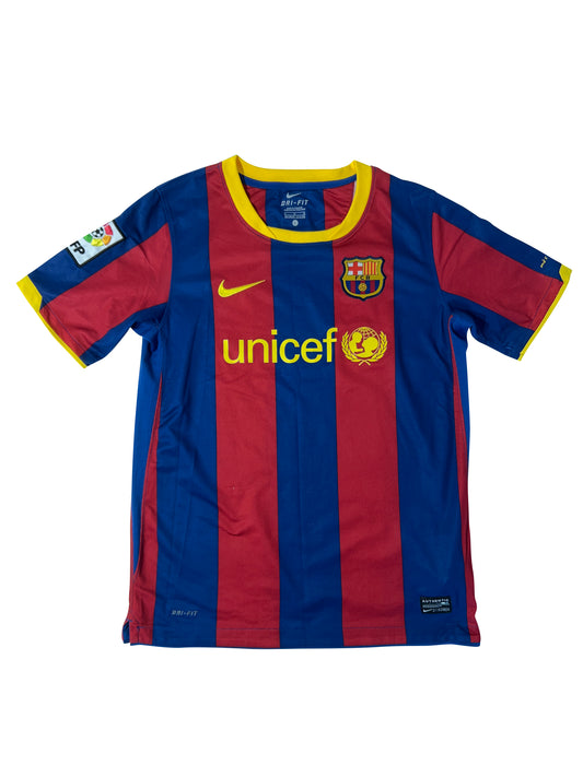 FC Barcelona 2010/11 Hjemmetrøje – Børne Str. L/152-158cm