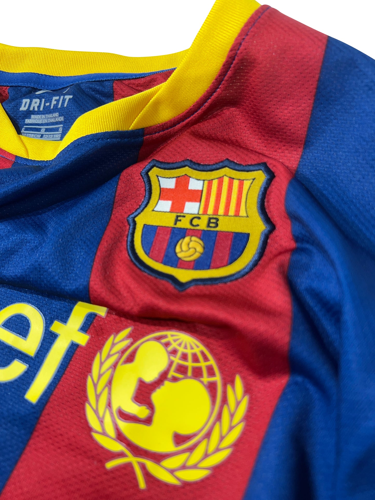 FC Barcelona 2010/11 Hjemmetrøje – Børne Str. L/152-158cm