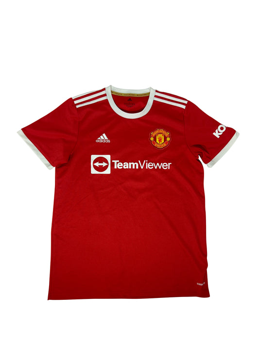Cristiano Ronaldo Manchester United 2021-22 Hjemmebanetrøje str. L