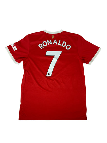 Cristiano Ronaldo Manchester United 2021-22 Hjemmebanetrøje str. L