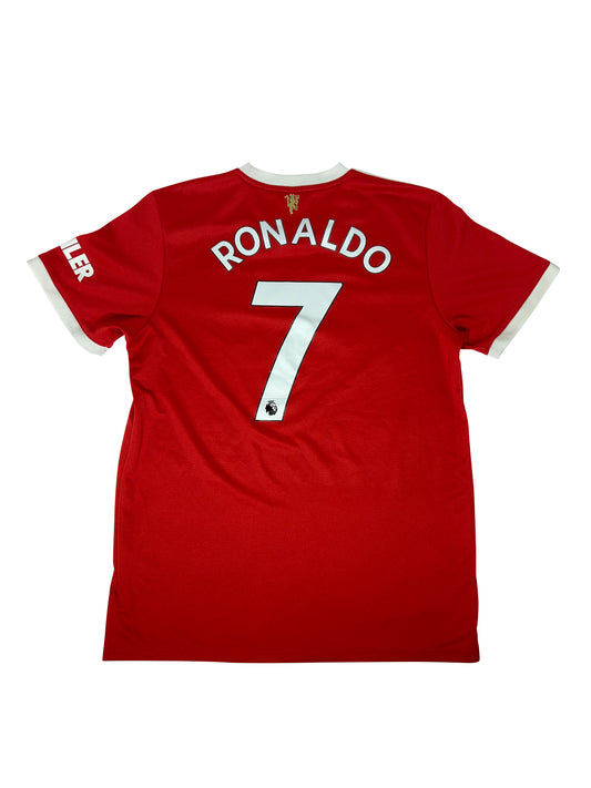 Cristiano Ronaldo Manchester United 2021-22 Hjemmebanetrøje str. L