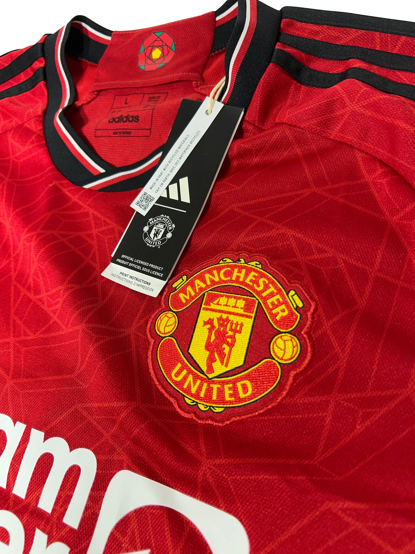 Luke Shaw Manchester United 2023-24 Hjemmebanetrøje str. L