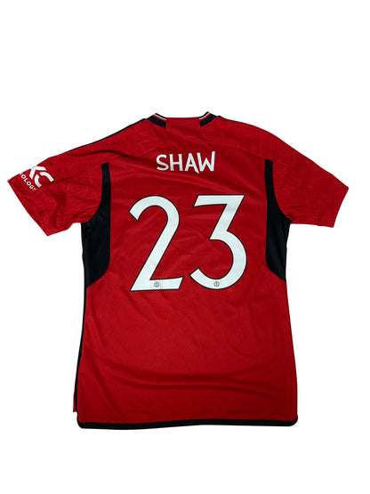 Luke Shaw Manchester United 2023-24 Hjemmebanetrøje str. L
