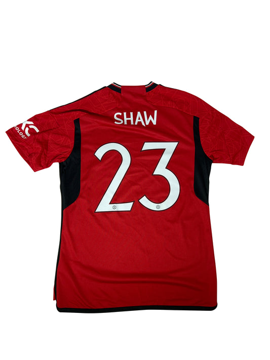 Luke Shaw Manchester United 2023-24 Hjemmebanetrøje str. L