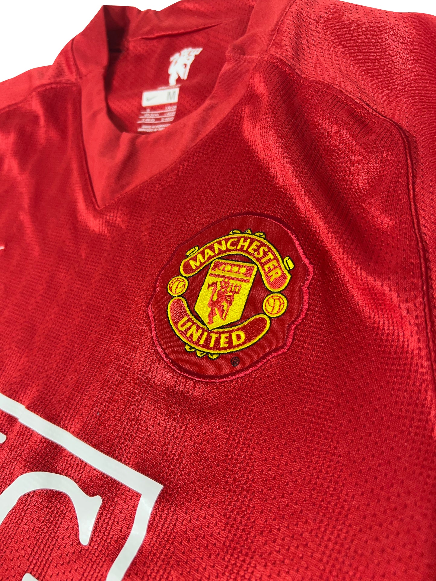 Cristiano Ronaldo Manchester United 2007-09 Hjemmebanetrøje str. M