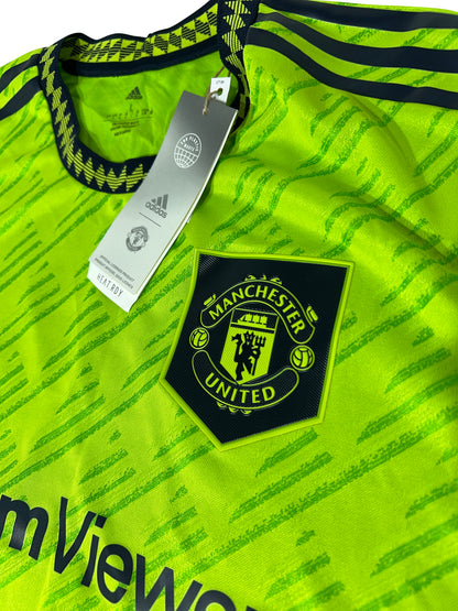 Bruno Fernandes Manchester United 2022-23 Tredjetrøje Player Version Str. L
