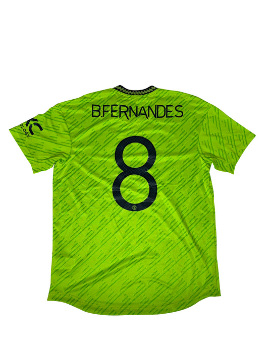 Bruno Fernandes Manchester United 2022-23 Tredjetrøje Player Version Str. L