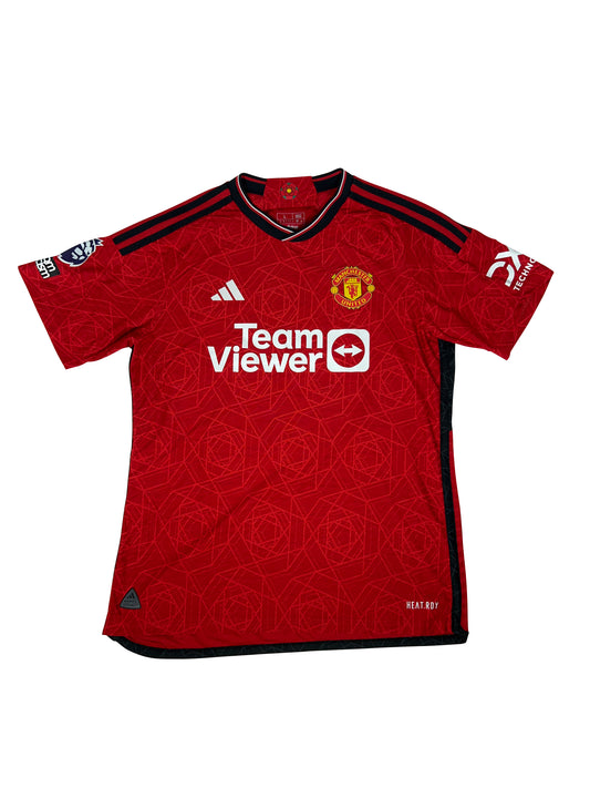 Bruno Fernandes Manchester United 2023-24 Hjemmebanetrøje Player Version str. L
