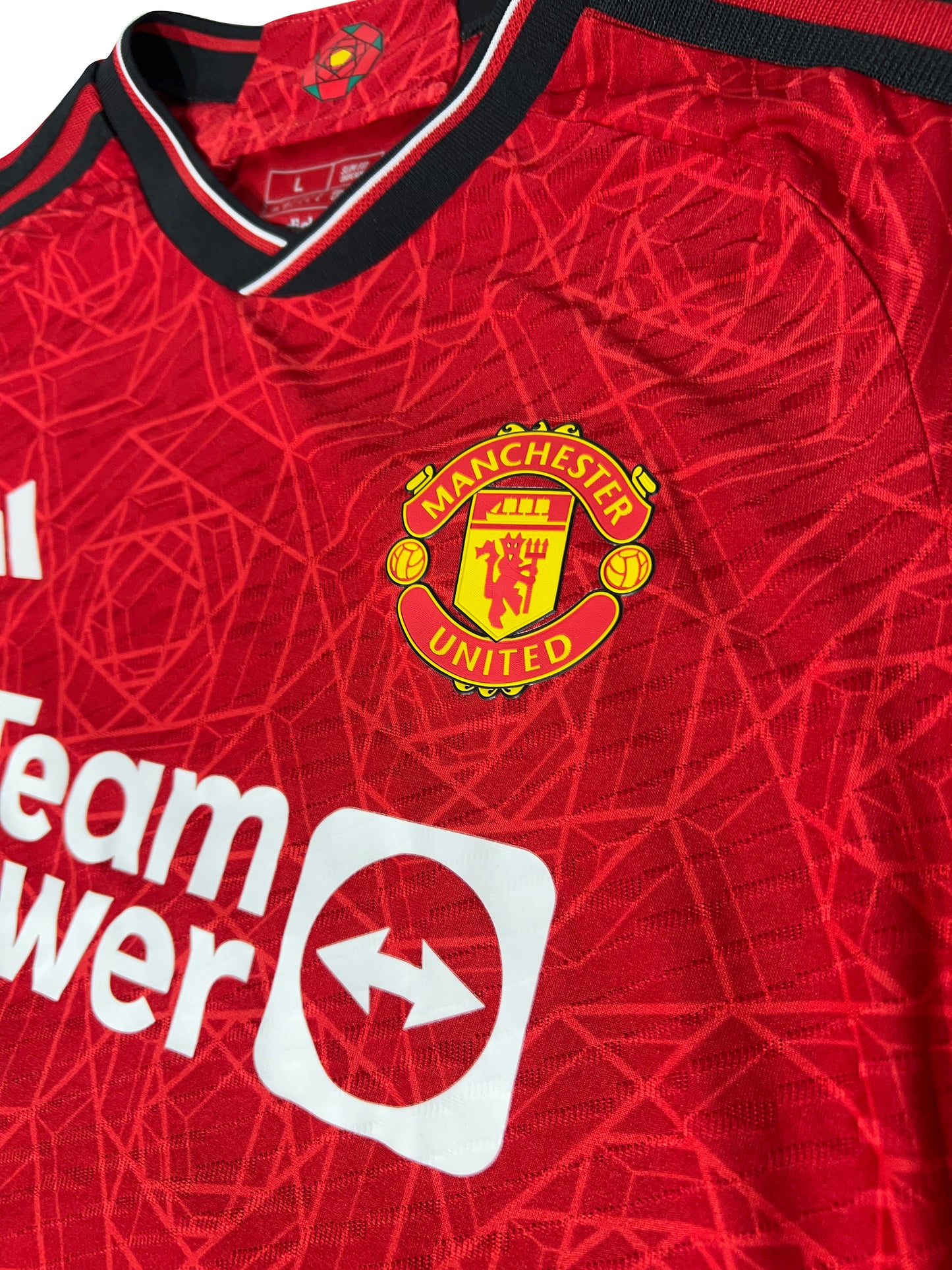 Bruno Fernandes Manchester United 2023-24 Hjemmebanetrøje Player Version str. L