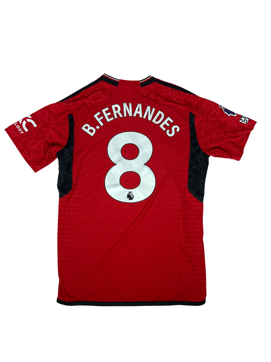 Bruno Fernandes Manchester United 2023-24 Hjemmebanetrøje Player Version str. L