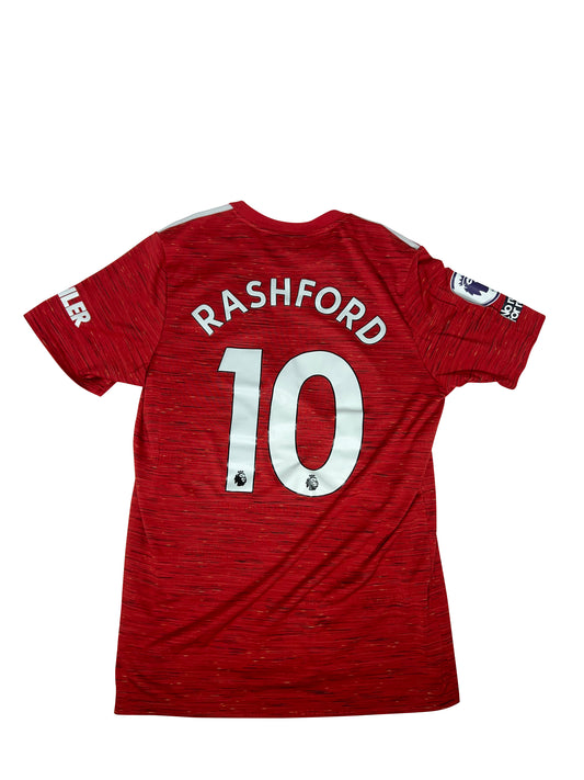 Marcus Rashford Manchester United 2020-21 Hjemmebanetrøje Str. L