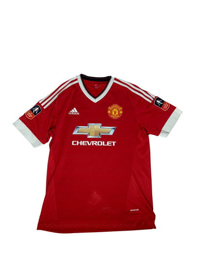 Bastian Schweinsteiger Manchester United 2015-16 Hjemmebanetrøje (FA CUP) str. L