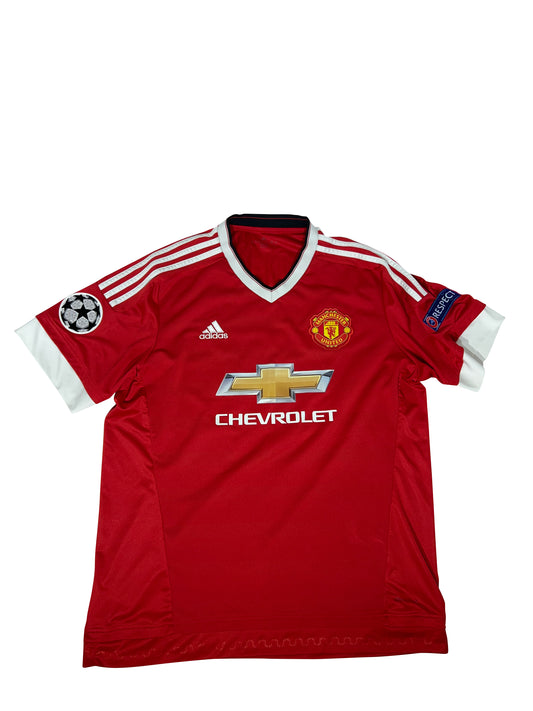 Bastian Schweinsteiger Manchester United 2015-16 Hjemmebanetrøje str. XL