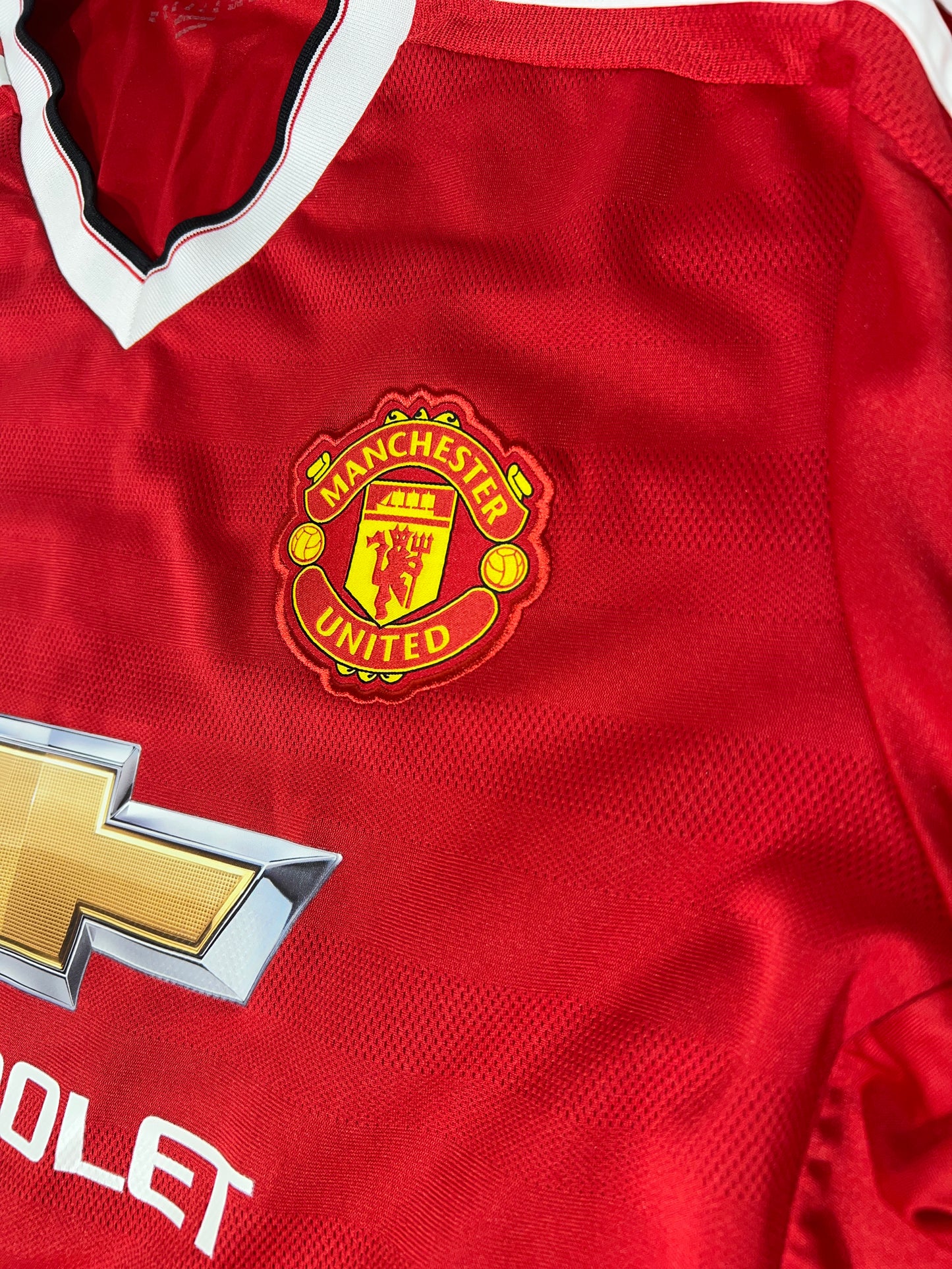 Bastian Schweinsteiger Manchester United 2015-16 Hjemmebanetrøje str. XL